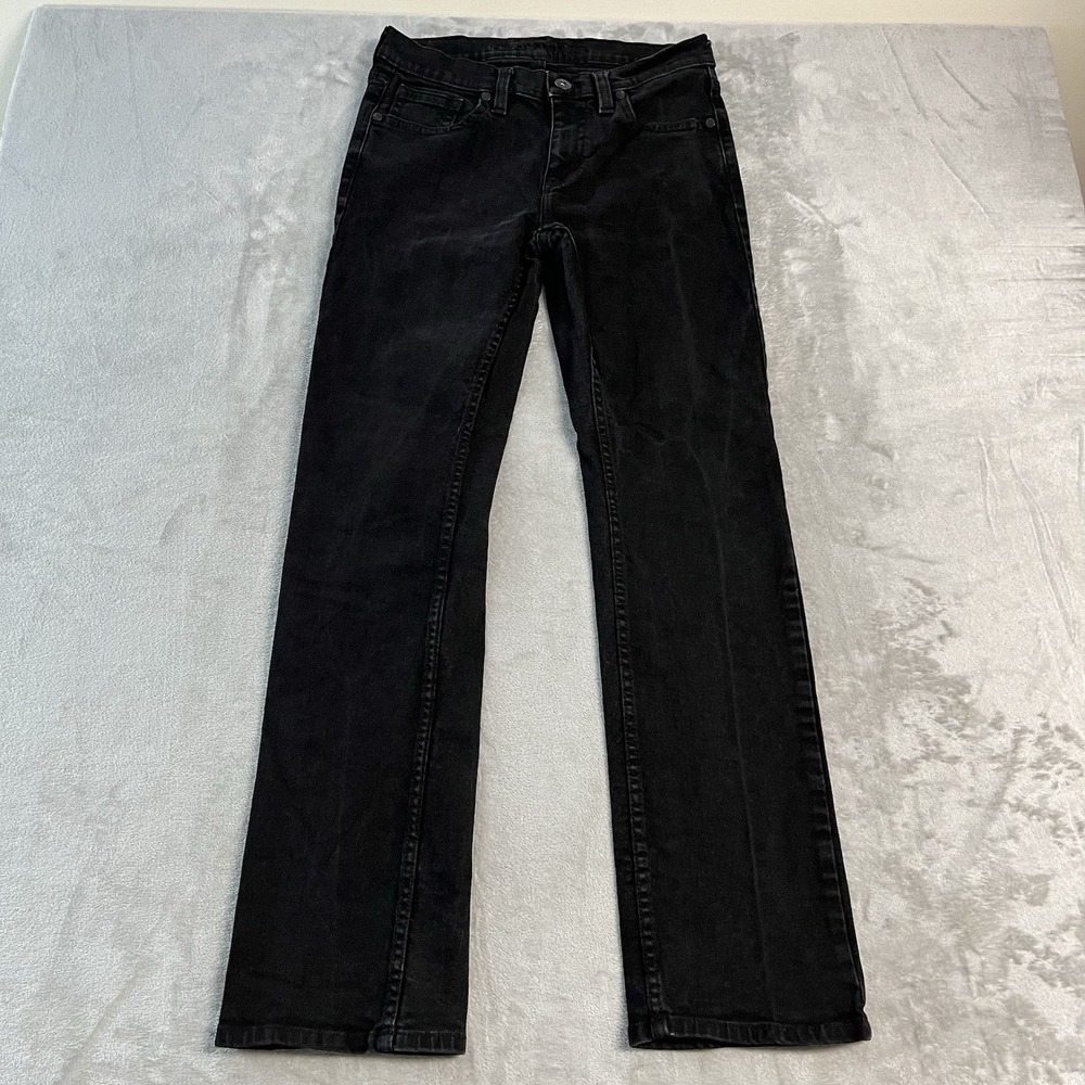 Cody James Mens 30x34* Black Jeans Straight Leg Stretch Western Cowboy Denim EUC